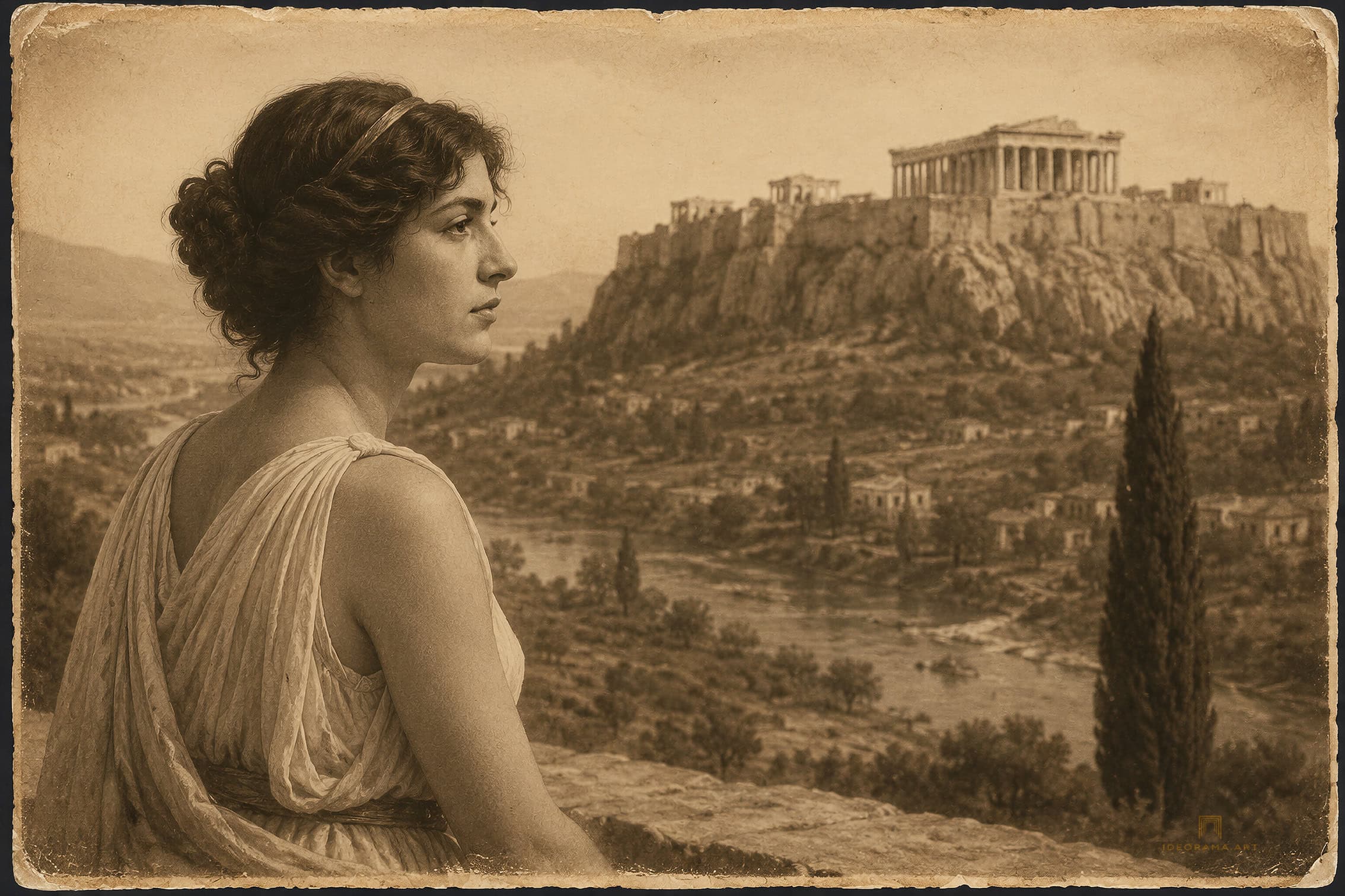 Ancient Allure: The Maiden of Athens