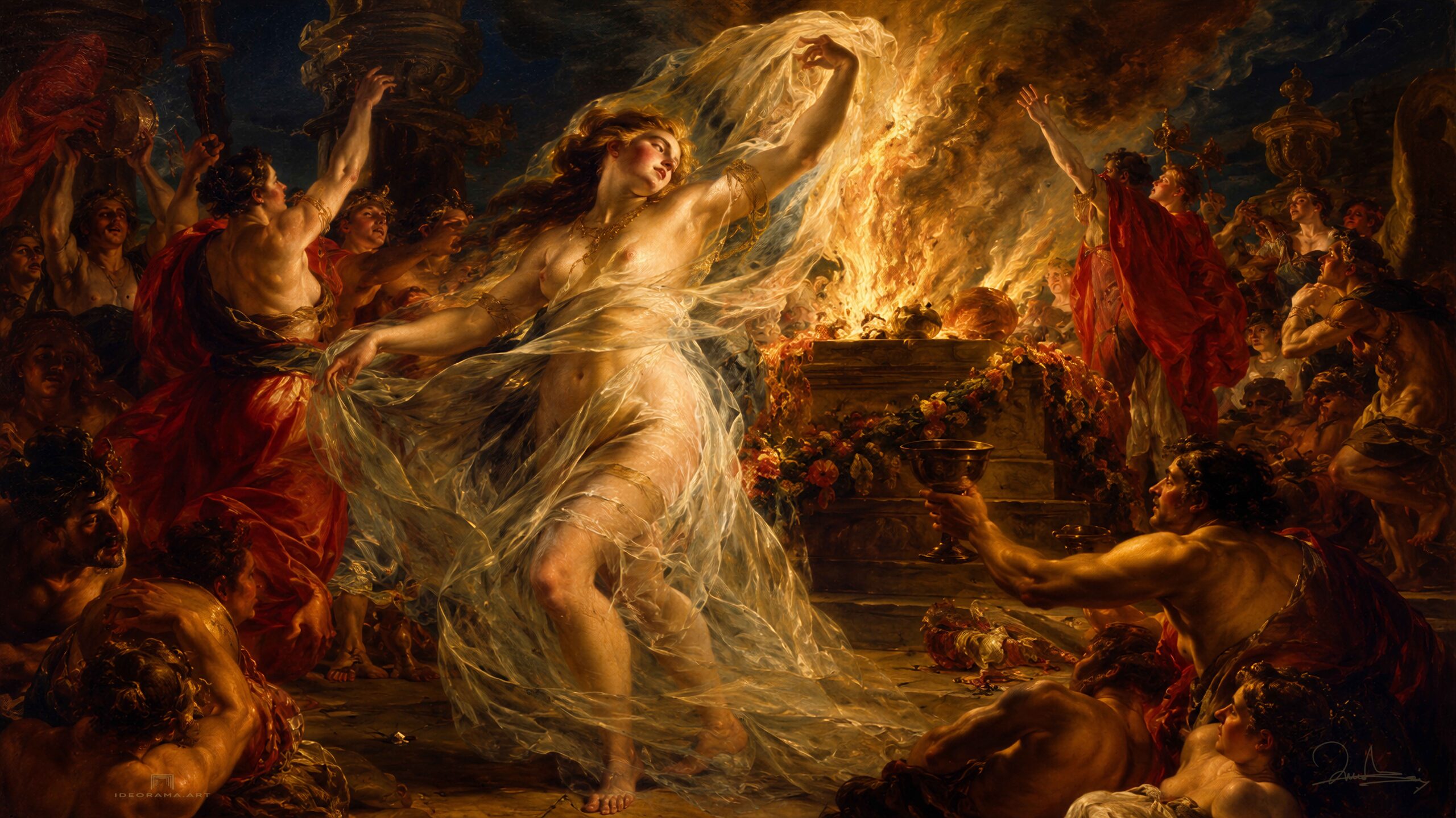 Dionysian Rite Dance of the Fiery Ecstasy