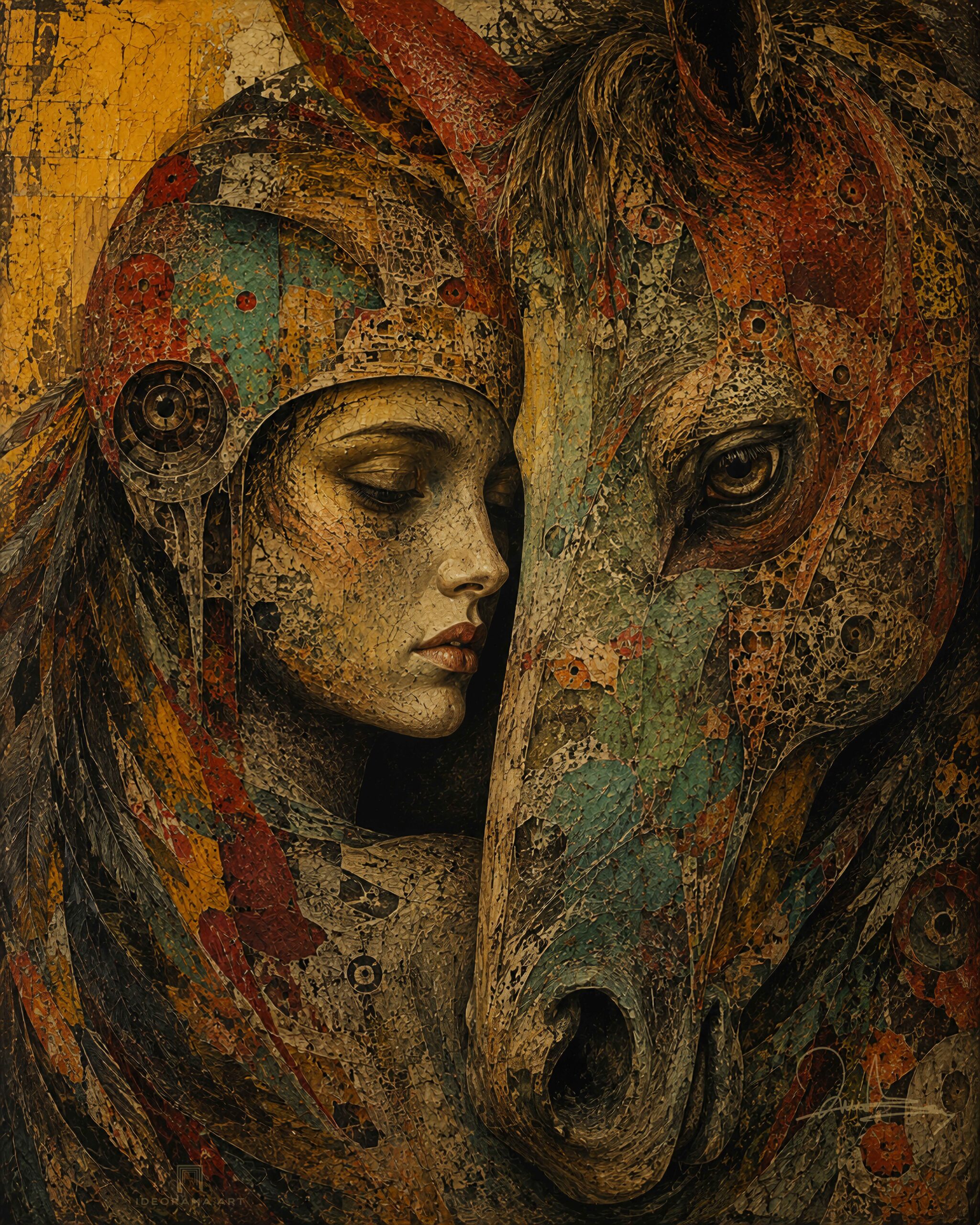 The Eternal Entanglement Myth and Horse